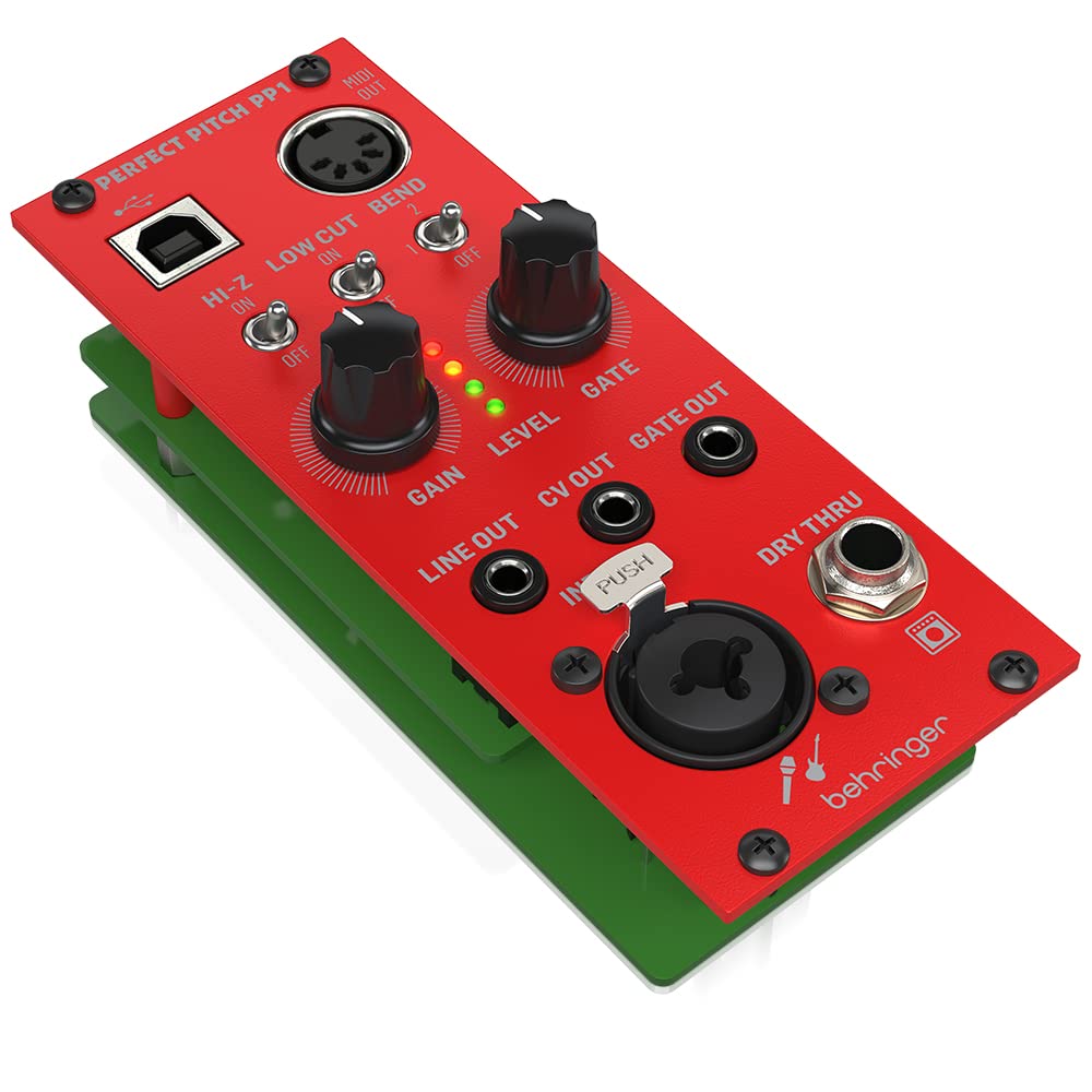 Behringer Interface Module PERFECT PITCH PP1, Red, 5.6 x 5.1 x 5.6 centimeters - Image 4