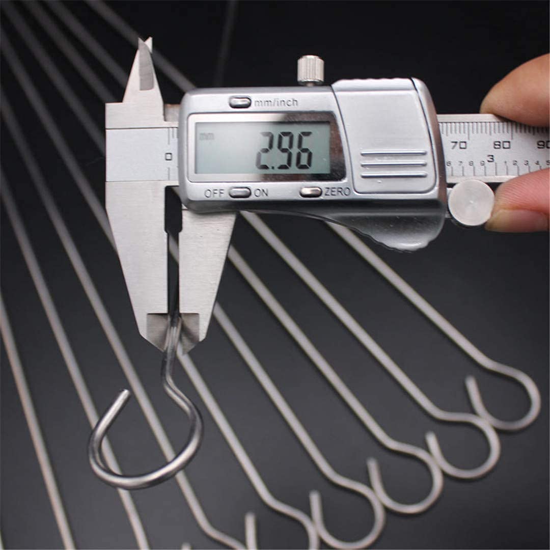 HMTE 10 20 Piezas Herramientas de Picnic para Acampar al Aire Libre Pinchos Redondos para Asar Aguja Palo de Acero Inoxidable Barbacoa Pinchos Utensilios de Cocina (25 17 cm 10 Piezas)