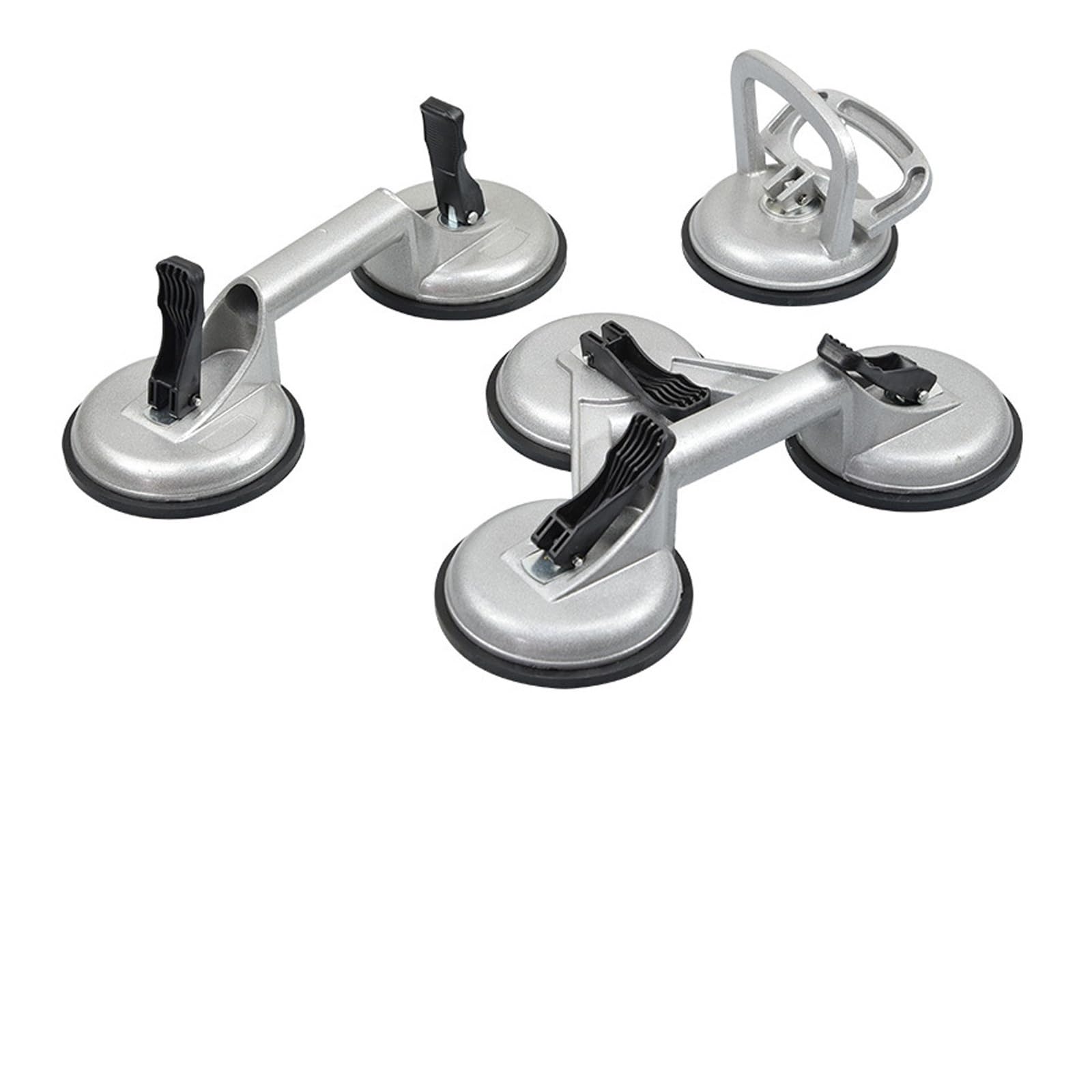 Leprem One Color 1Set Aluminum Alloy Suction Cup Single/Double/Triple Claws Vacuum Lifter Glass Tile Sucker