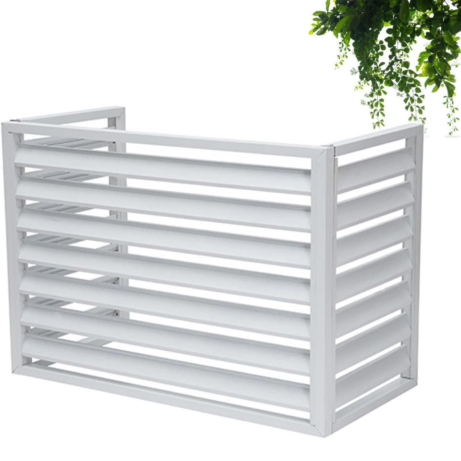 Amazon.com: Air Conditioner Fence Screen with Top Panel, Aluminum