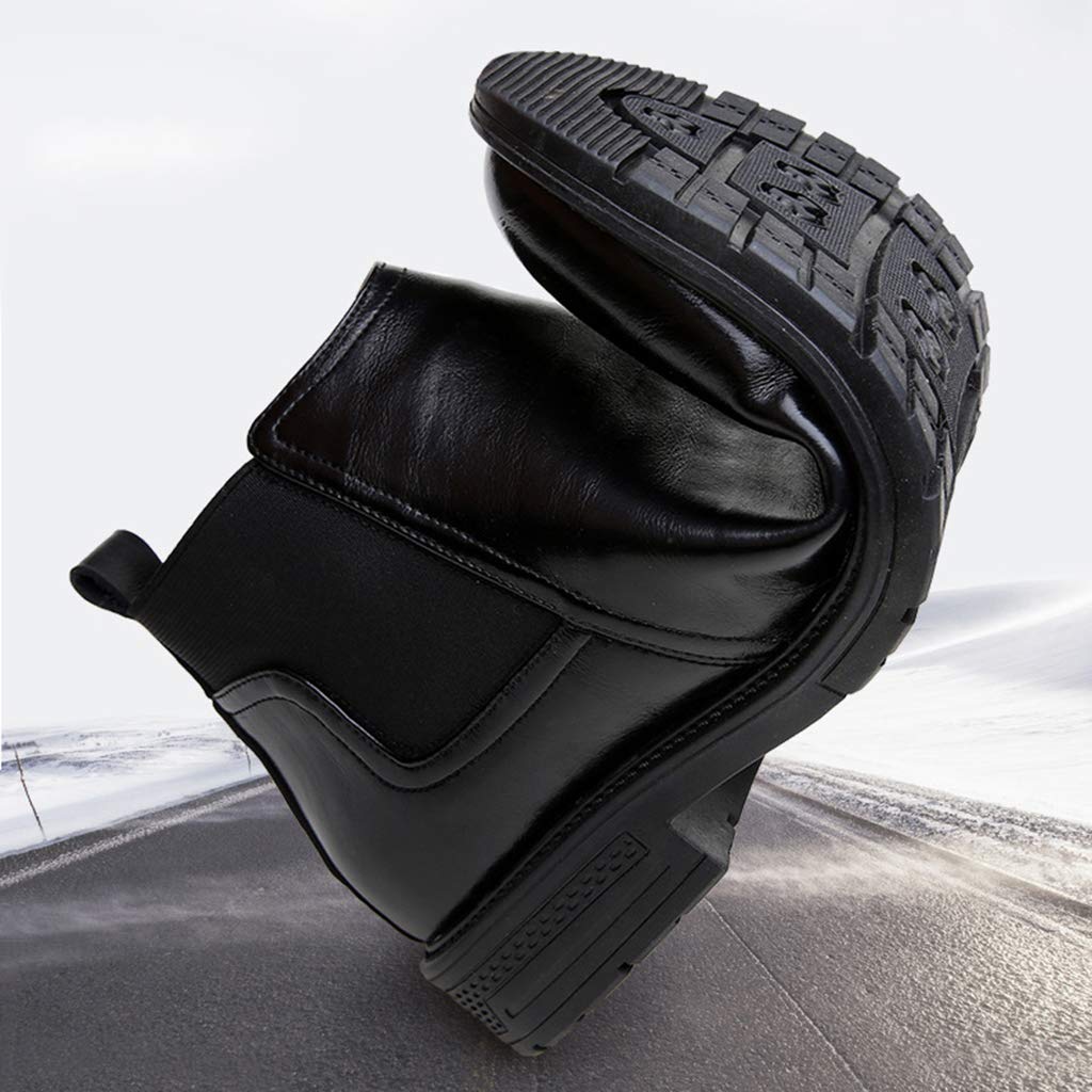 Amazon.com: Men's Chelsea Boots, Winter High Tops Business Leather