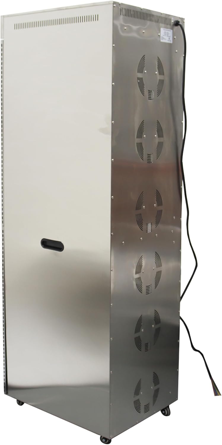 TECHTONGDA 40 Layers Commercial Food Dehydrator Dryer Stainless Steel Air Dry Machine Fruit Vegetable Pet Meat 220V