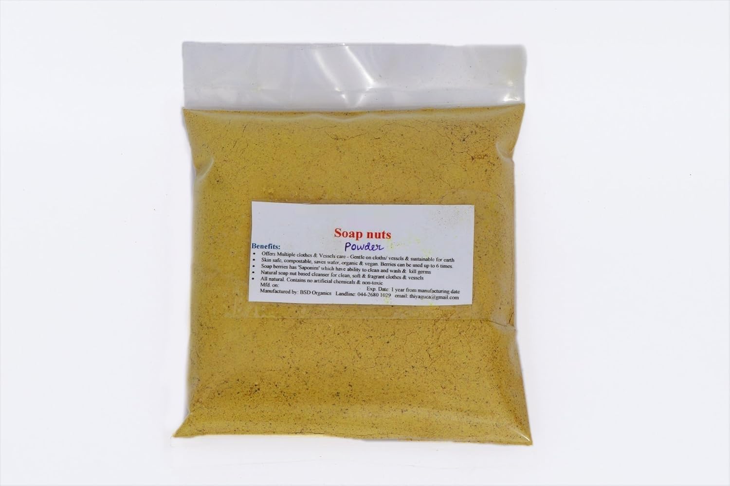 CleanY Reetha Powder 1kg Natural Hair Skin Care Powder