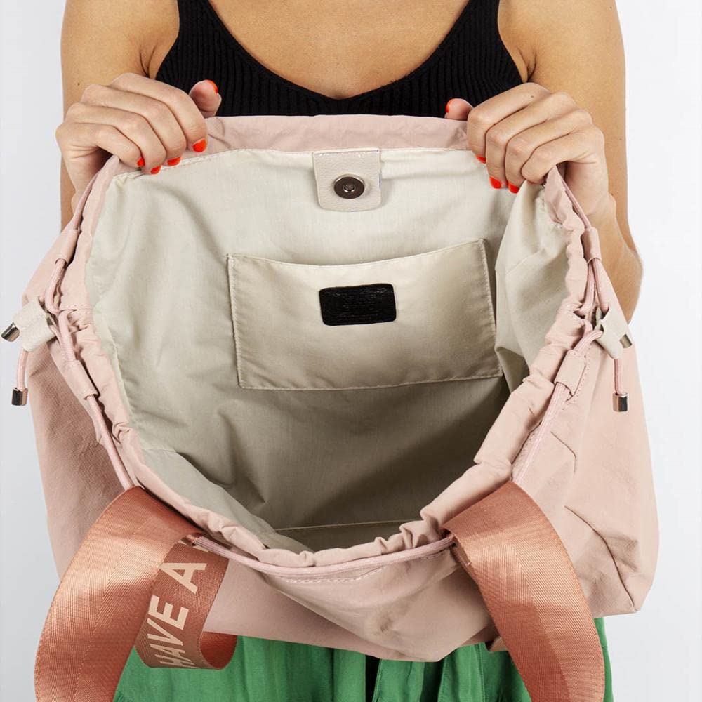 BOLSO DE NAILON BEIGE PARA MUJER ALACHUA