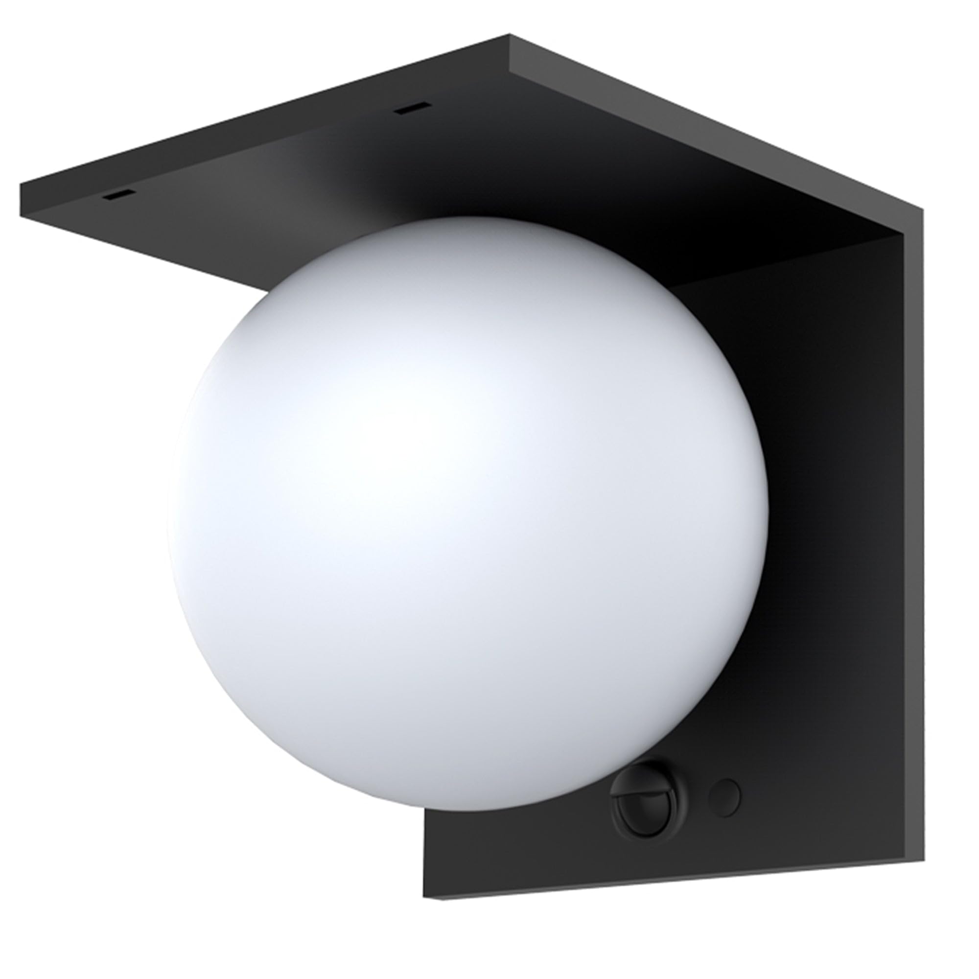 Lumisky BOLLY WALL H14cm lampa ścienna solarna z czujnikiem ruchu LED zimna biel