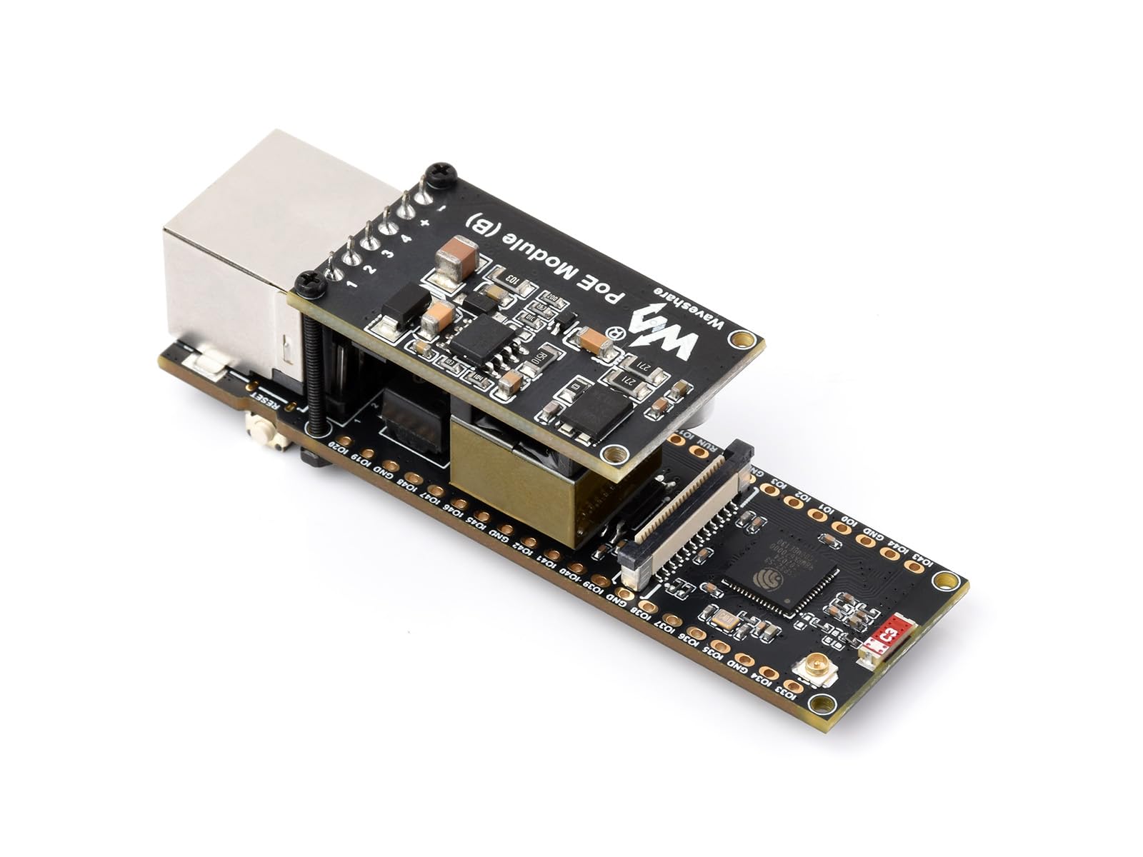 Waveshare ESP32-S3 Mini Development Board, Based On ESP32-S3FH4R2 Du