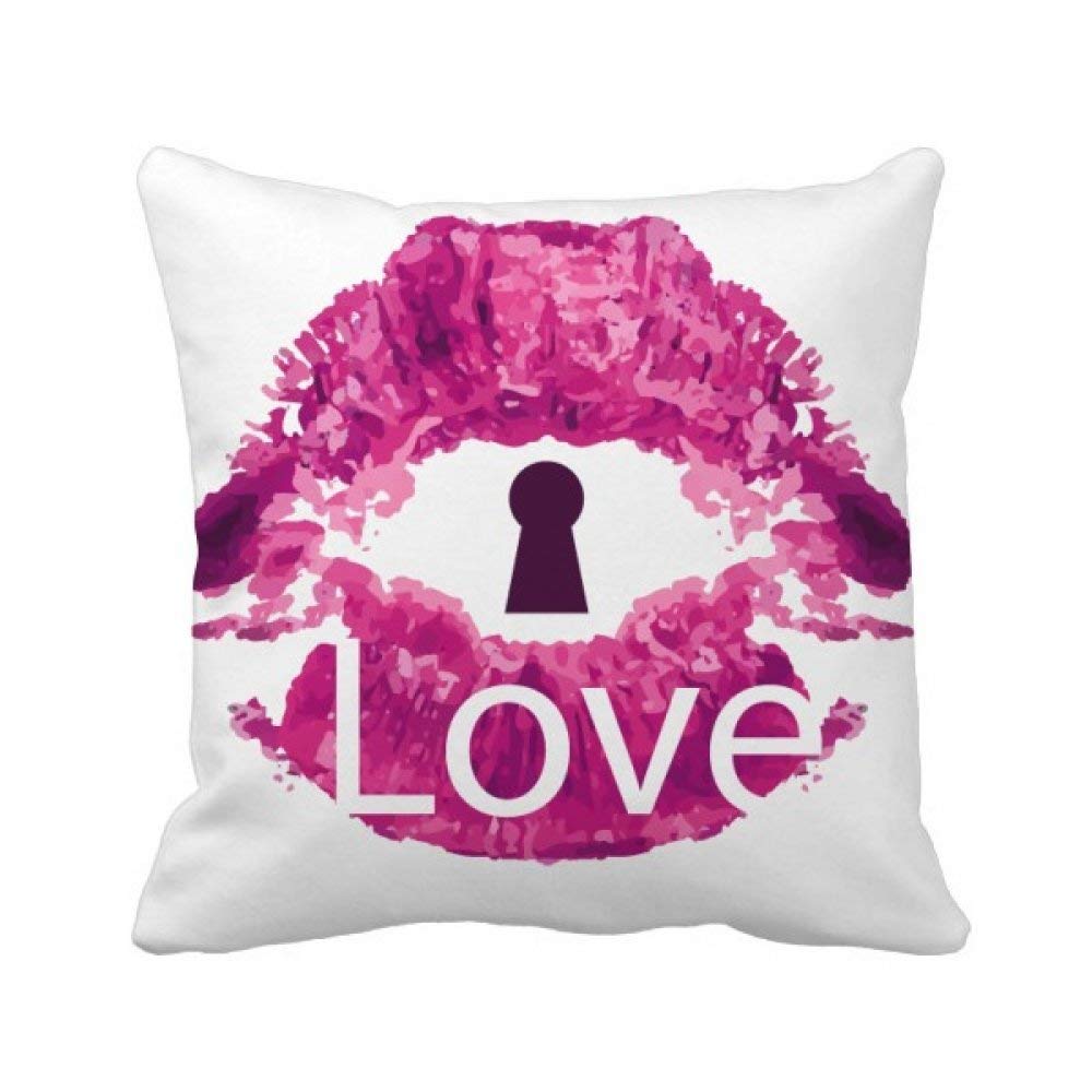 Cadeau de Saint-Valentin taie d'oreiller amour pour lit et sofa