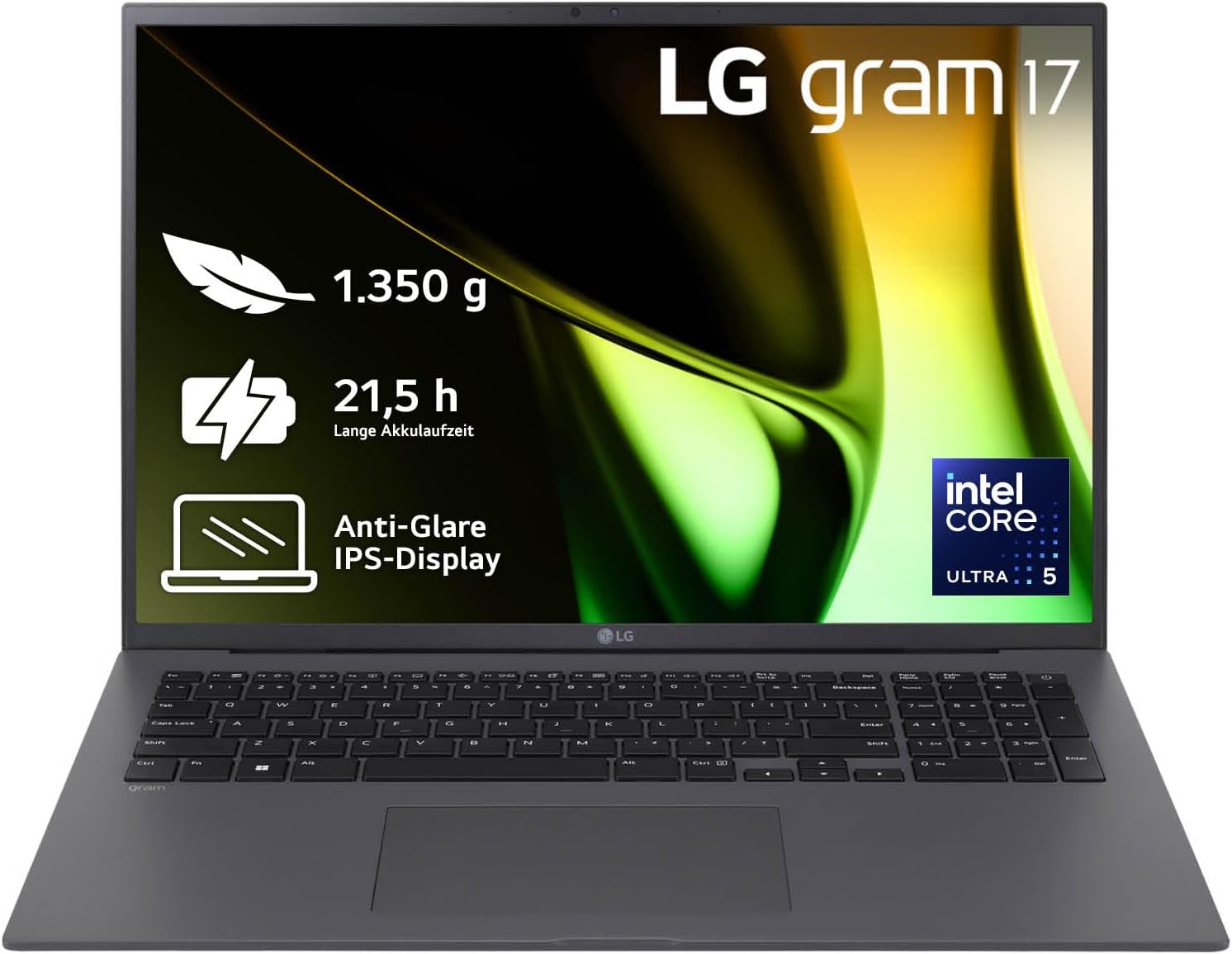 2024 LG gram 17 Zoll Notebook – 1350g Intel Core Ultra7 Laptop (8GB RAM, 512GB Dual SSD, 21,5h Akkul… 2024 LG gram 17 Zoll Notebook – 1350g Intel Core Ultra7 Laptop (8GB RAM, 512GB Dual SSD, 21,5h Akkul…