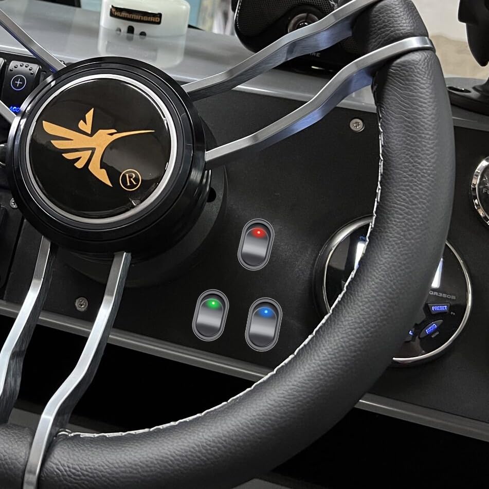 Miniatura 6 de Paquete de 3 interruptores basculantes ovalados LED, 3 pines, encendido y apagado, SPST, interruptor de palanca marino para automóvil, barco,