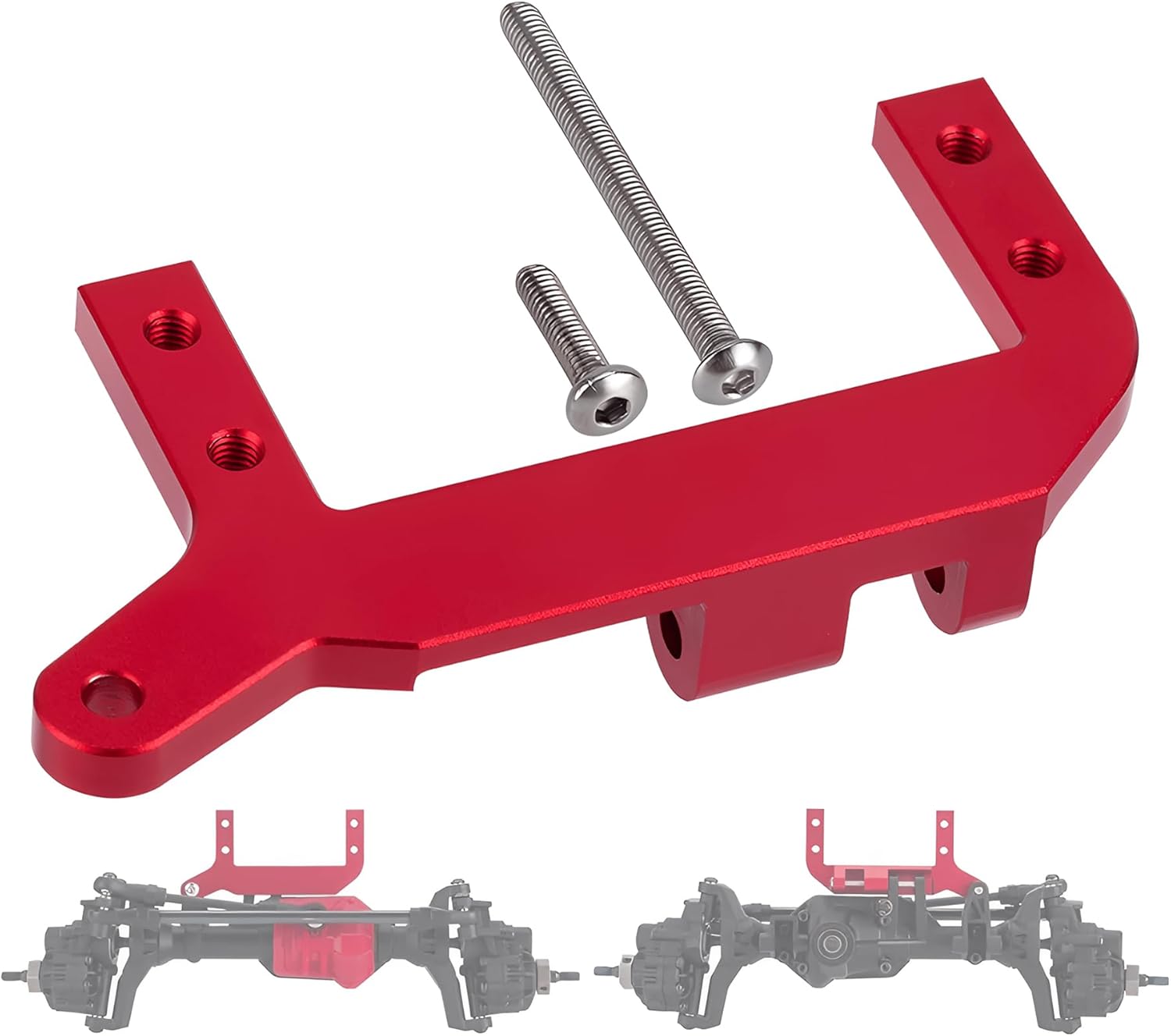AMK TRX4 Servo Mount, Aluminum TRX4 SOA Mount 4Link