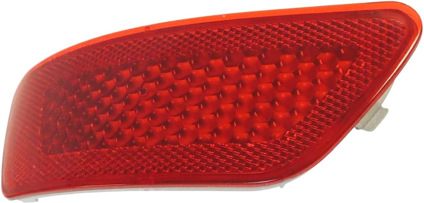 APDTY 171265 Bumper Reflector Panel; Rear Left (Driver Side); Compatible With Various Grand Cherokee WK, Grand Cherokee, Journey, Compass, Patriot Models; Replace 57010721AC
