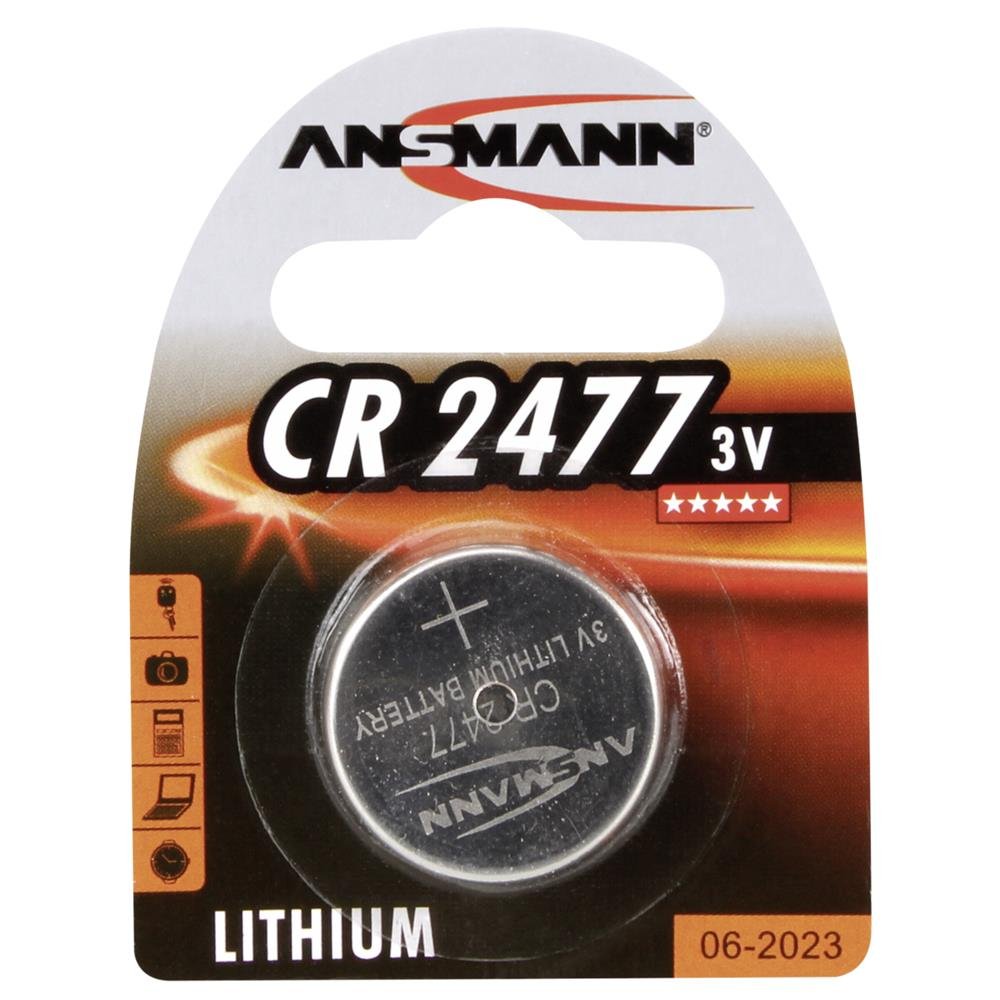 Ansmann 3V Lithium Cr2477 Single-Use Battery