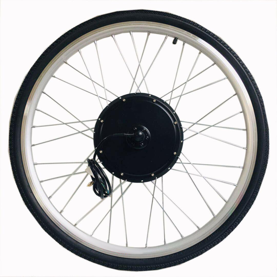 Moteur de roue avant 28" 1000 W 48 V Kit de conversion de roue avant sans balais 470 tr/min