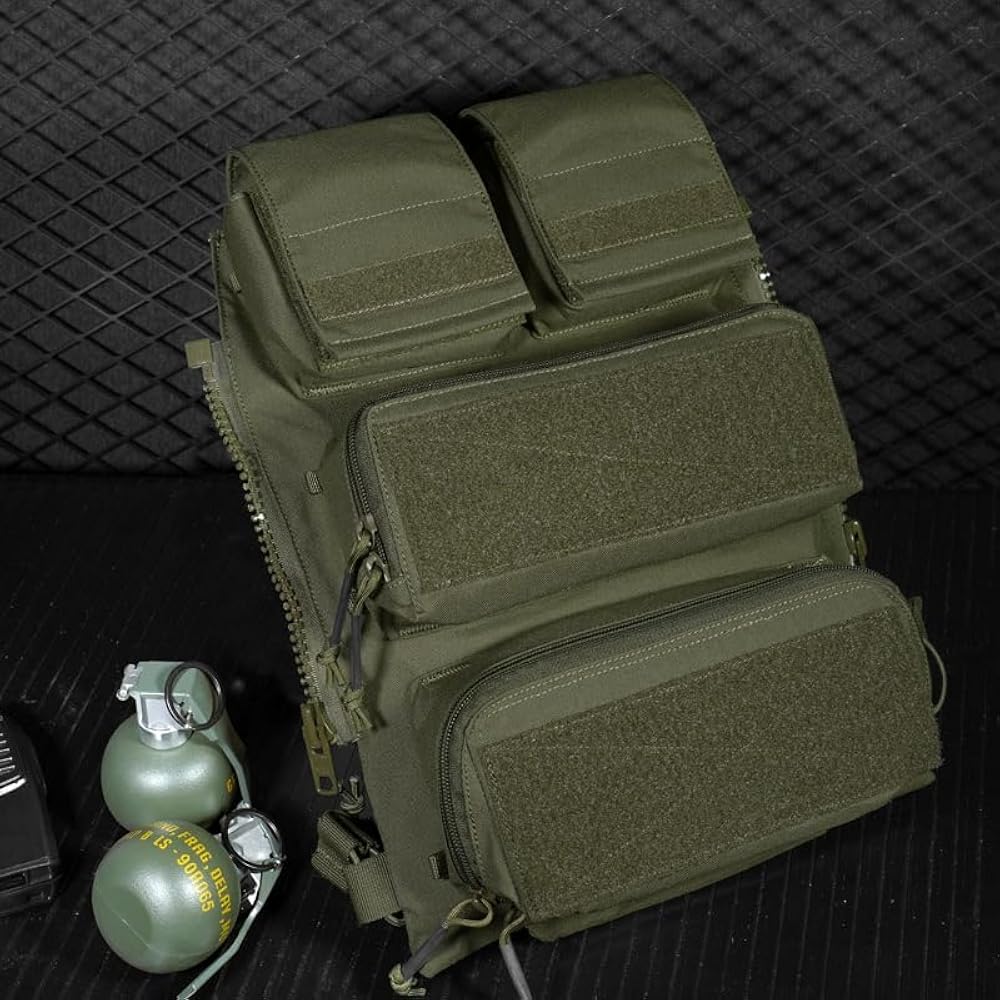Amazon.com: KRYDEX Tactical Modular Zip On Backpack for Vest JPC2