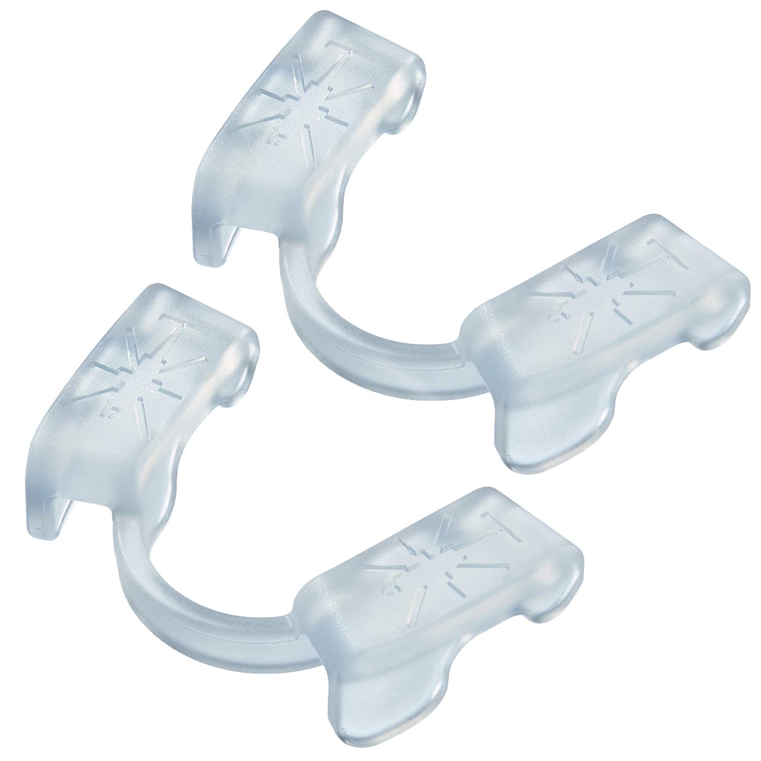 Lot de 2 protège-dents d'haltérophilie pour musculation, haltérophilie, bodybuilding, fitness - Mâchoire basse