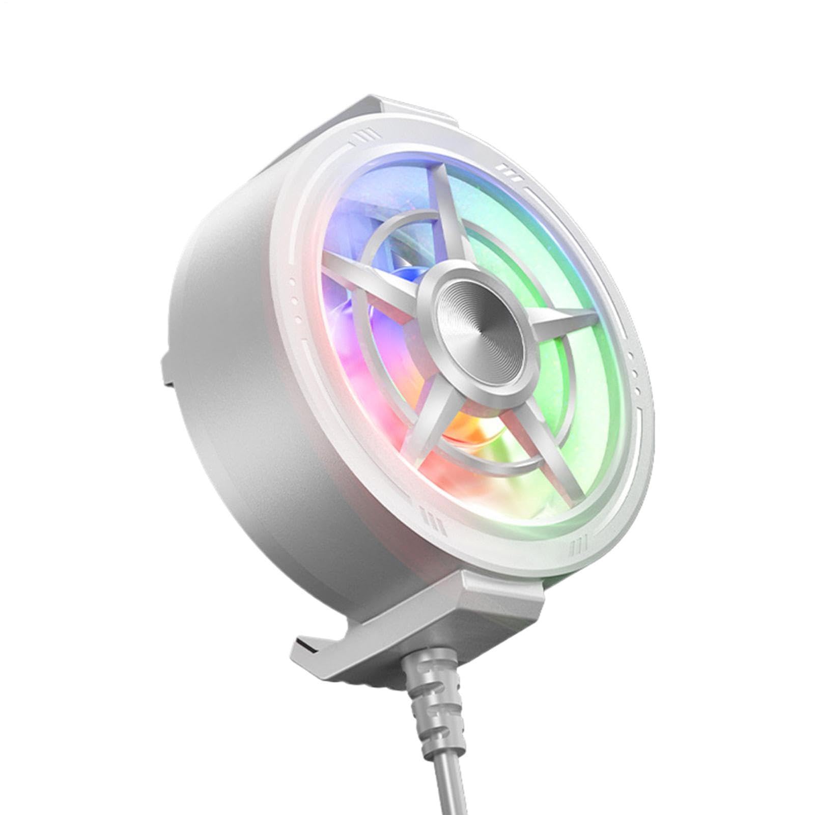 Cooler Ventilador de Celular Potente Fluxo De Ar Portátil E Leve | Ventilador Arrefecedor