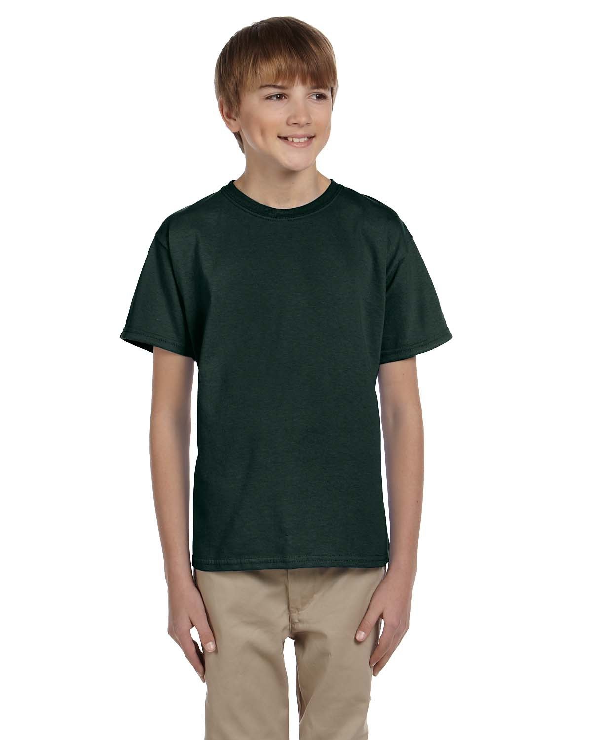 Gildan ® - Youth Heavy Cotton ™ 100% Cotton T-Shirt. 5000B - [Sky]