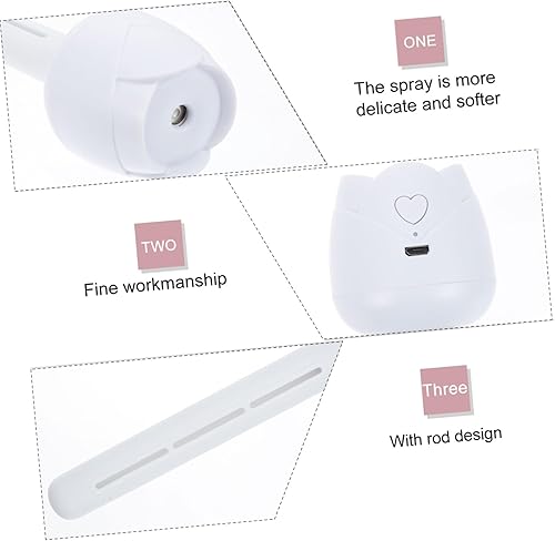 Miniatura 4 de Humidificador portátil recargable por USB para el hogar y los viajes, resistente a las fugas, mini humedecedor de aire, compatible con botellas de