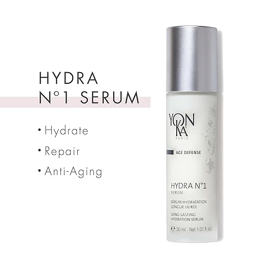 Miniatura 5 de Yon-Ka Hydra No.1 Creme and Hydra No.1 Suero, hidratante facial antienvejecimiento y refuerzo de hidratación intensiva con ácido hialurónico y aloe