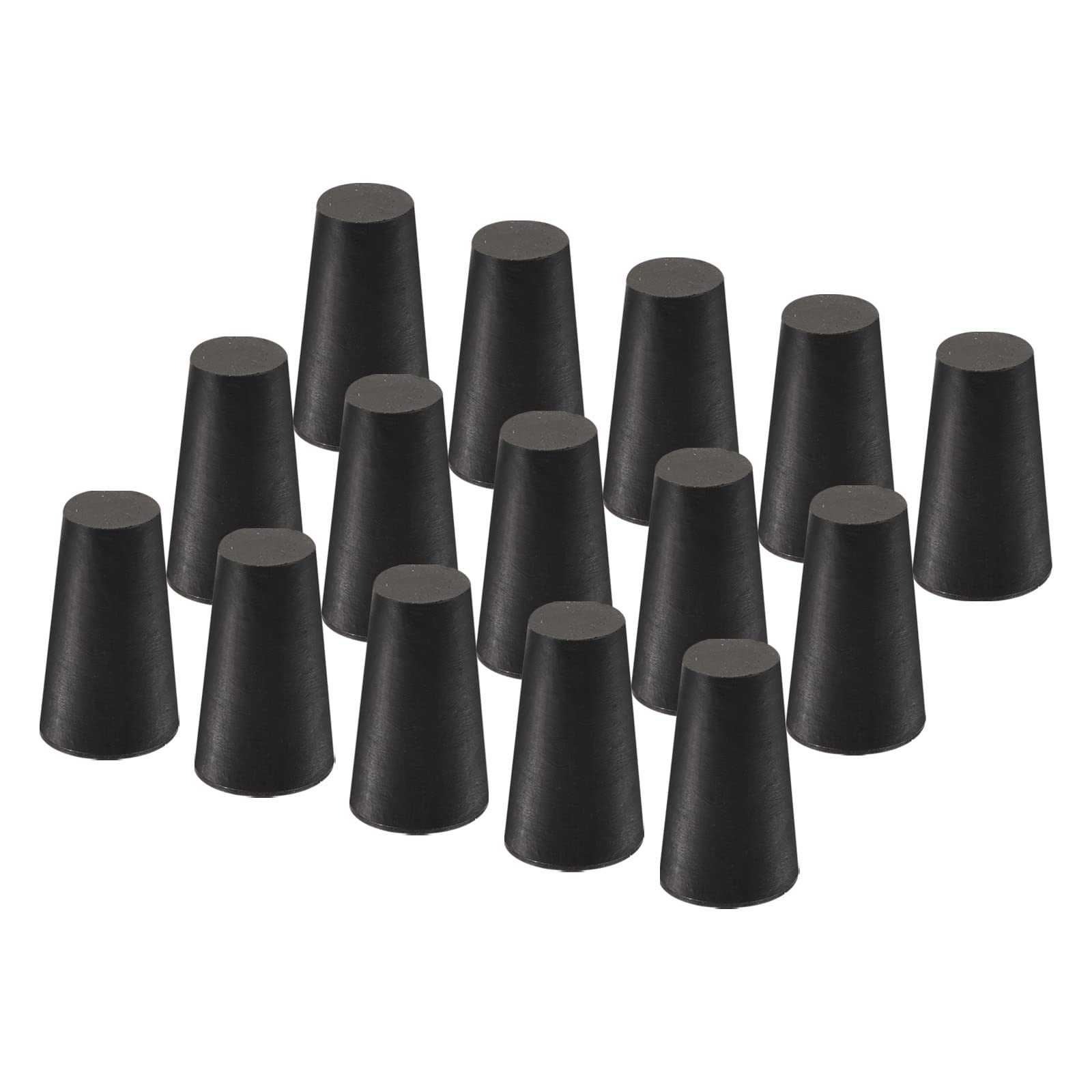 YOKIVE Tappi In Gomma Conici - Resistenza Alta Temperatura, Protezione Fori, 58-68 Mm (Nero) - Foto 14