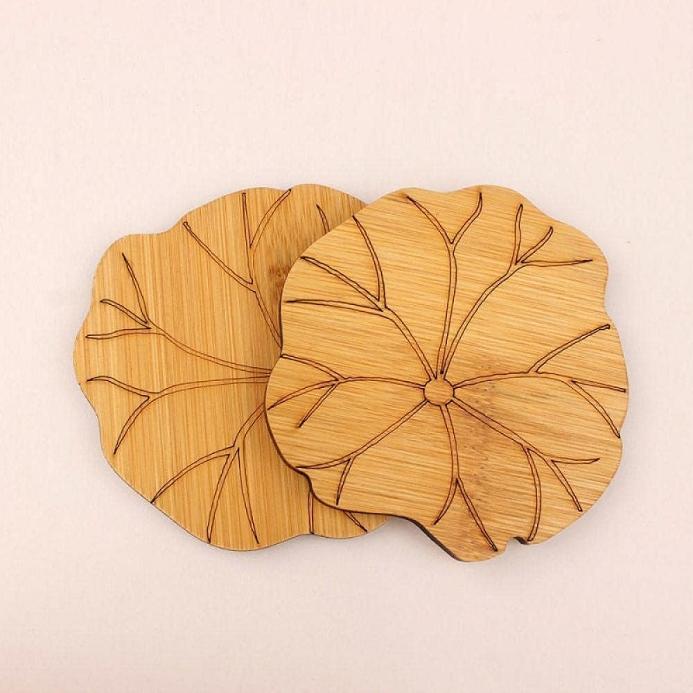 Tea Cup Sweeping Cushion Kung Fu Cup Mat Bamboo Cushion Creative Slip Cushion Dining Table Pad-Six Lotus Cup mat (6)