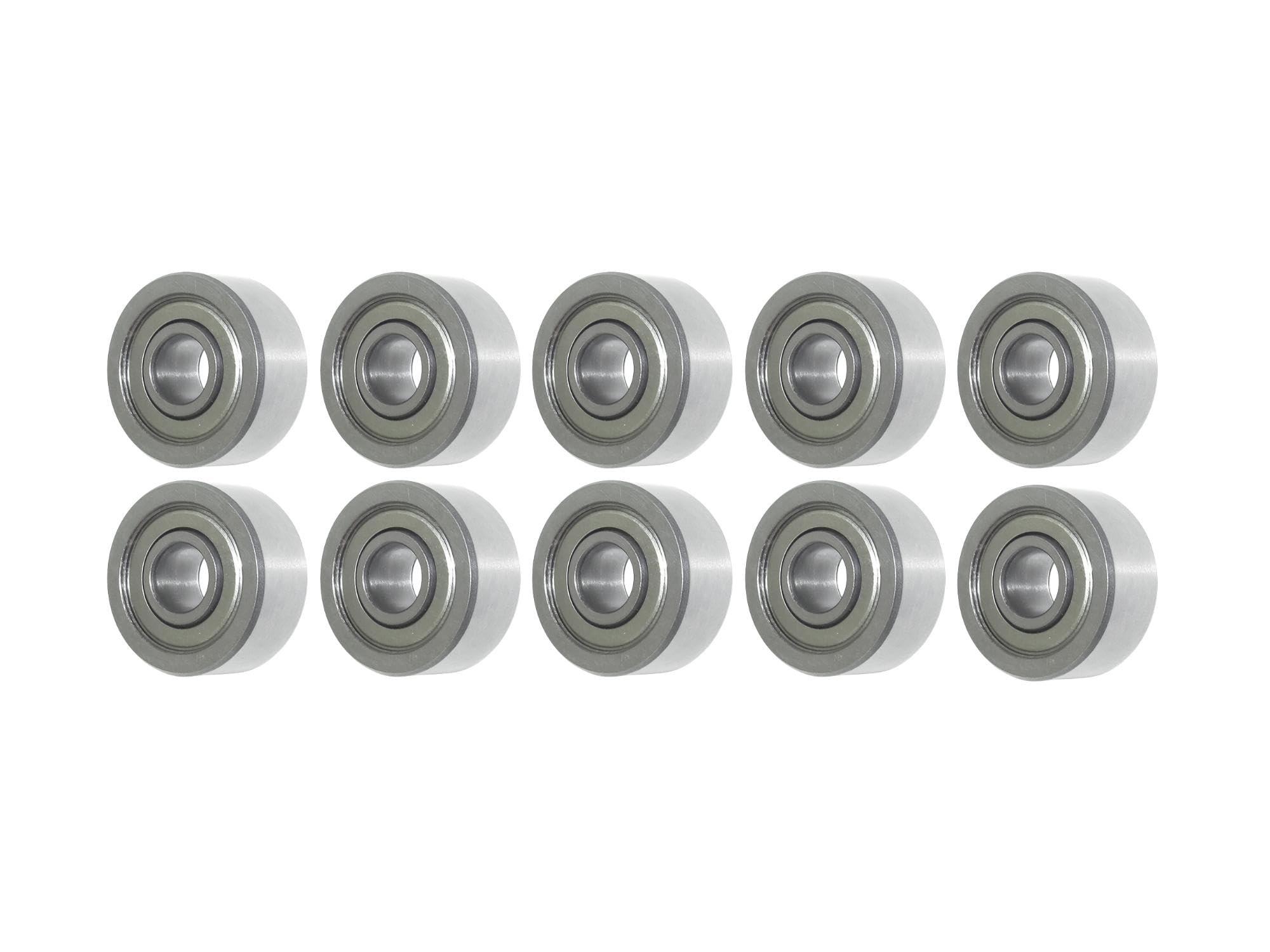 Edelstahl Kugellager S693 ZZ 3x8x4 mm NIRO 50 Stück - rcbay | rostfreies Rillenkugellager beidseitig gedichtet