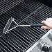 Barbecue Grill Brush 18 Inch - Barbecue Tool - Barbecue Cleaning Brush - Works for Weber Grill Gas Electric and Steam Grill - BBQ Stainlesss Steel Grill Brush - Keep Your Grill Looking Like New All Year Long - Cleans Up Burnt on Barbecue Rinbs and Sauce in Seconds Works On Smoker Restaurant Quality - Easy Grip No Gloves Needed - Light Weight - 100% Money Back Guarantee