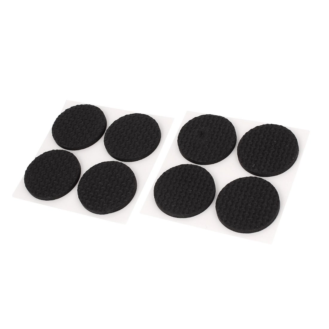 Furniture Floor Round Foam Protection Pad 38mm Diameter 8 Pcs Black id 7cf 1fc bd5 06d 840
