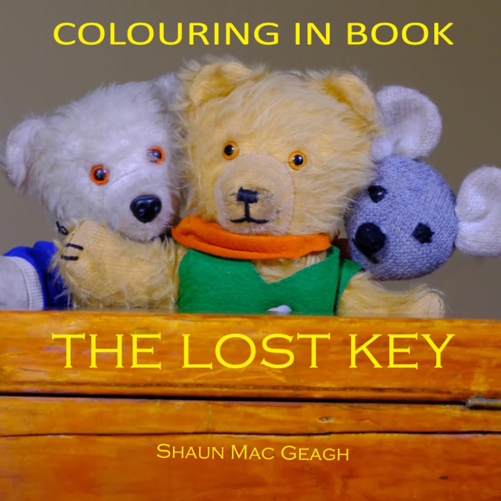 The Lost Key: Colouring In Book