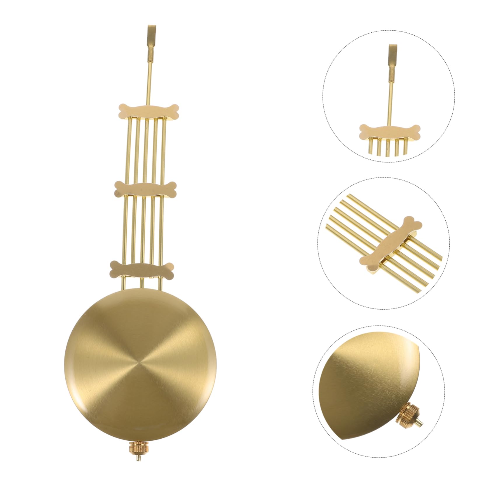 VILLCASE 3 Pièces Pendule Murale DIY Accessoire de Remplacement pour Pendule Compatible avec Divers Modèles Décorations Intérieures