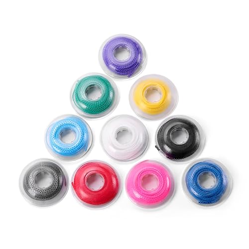 Miniatura 6 de Dentalmall 5M1Roll - Correa de goma elástica para ortodoncia dental larga azul