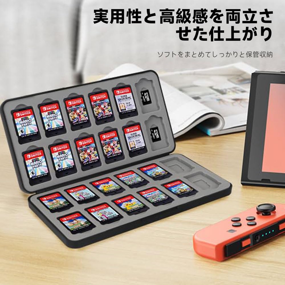 Amazon.co.jp: 【NIUQCTIAN】ゲームカードケース For Switch 専用
