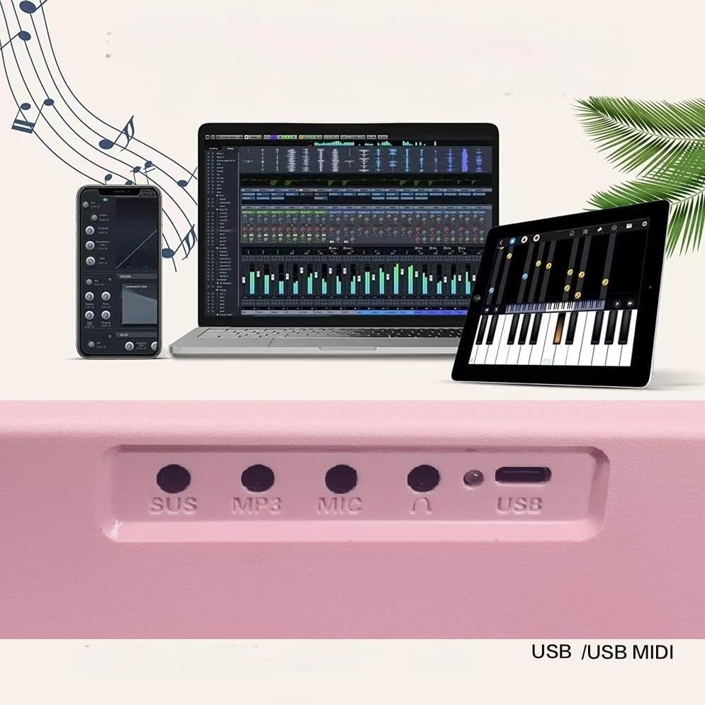 Amazon | MAGICON 88鍵盤 折りたたみ式 キーボード 電子ピアノ