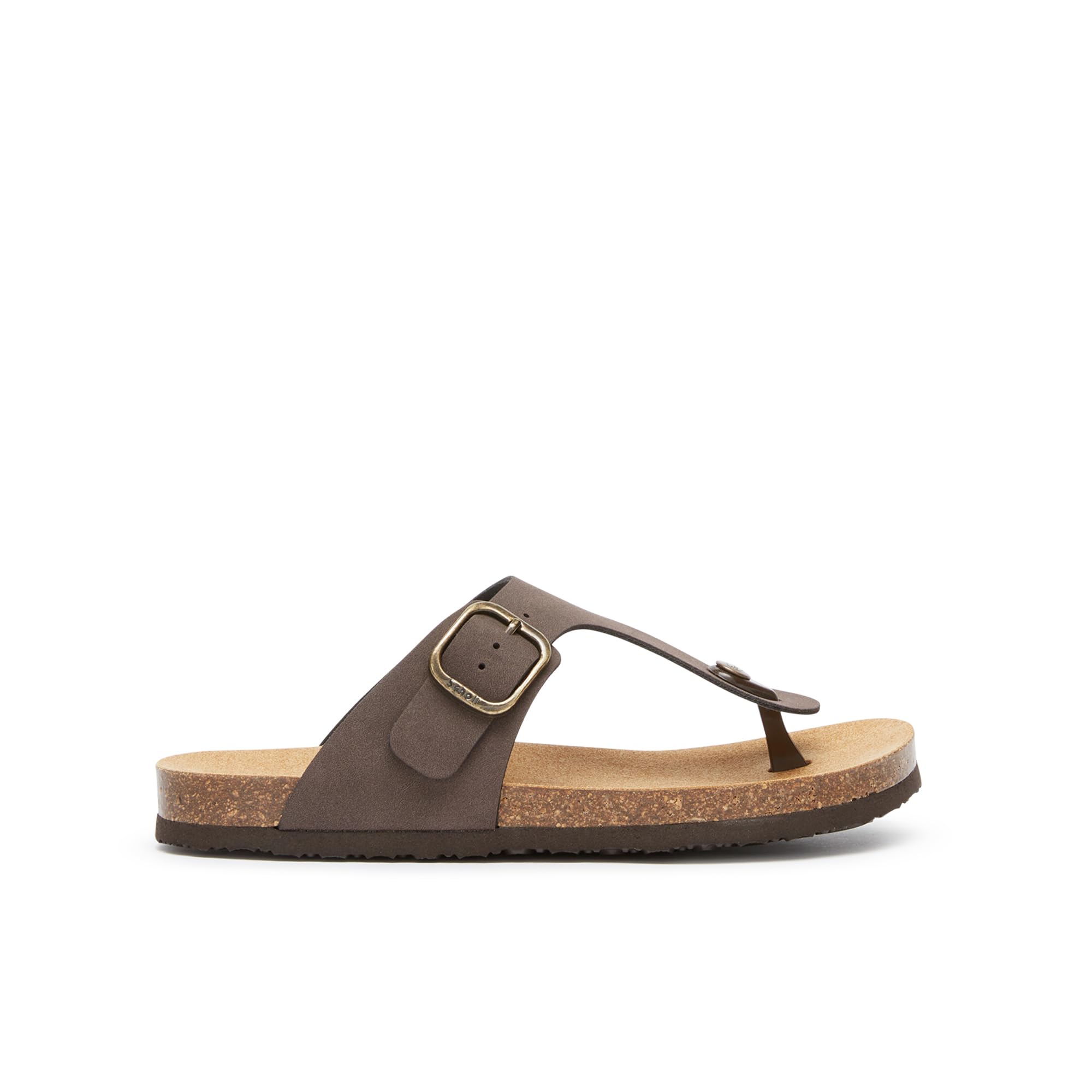 Scholl Jackie, Sandali Donna, Infradito, Marrone Scuro, 37 EU