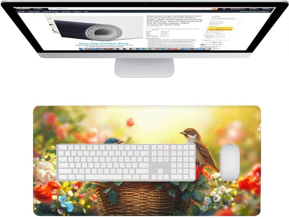 Mouse pad géant pour ordinateur tapis de souris de précision - 3