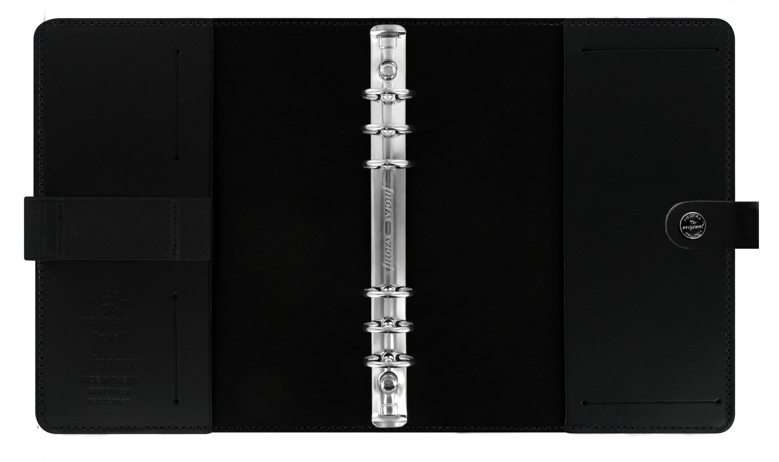 Filofax A5 The Original Organiser - Solid Black - Image 2