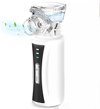 NIKYPJ Quiet USB Rechargeable Portable Inhaler with Dual Speed Control