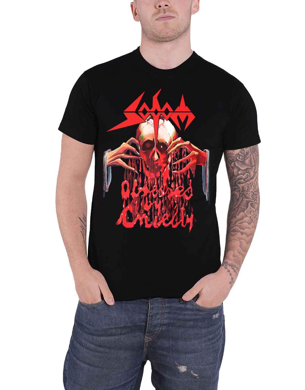 Sodom 'Obsessed by Cruelty' (Black) T-Shirt (Small) : Amazon.ca