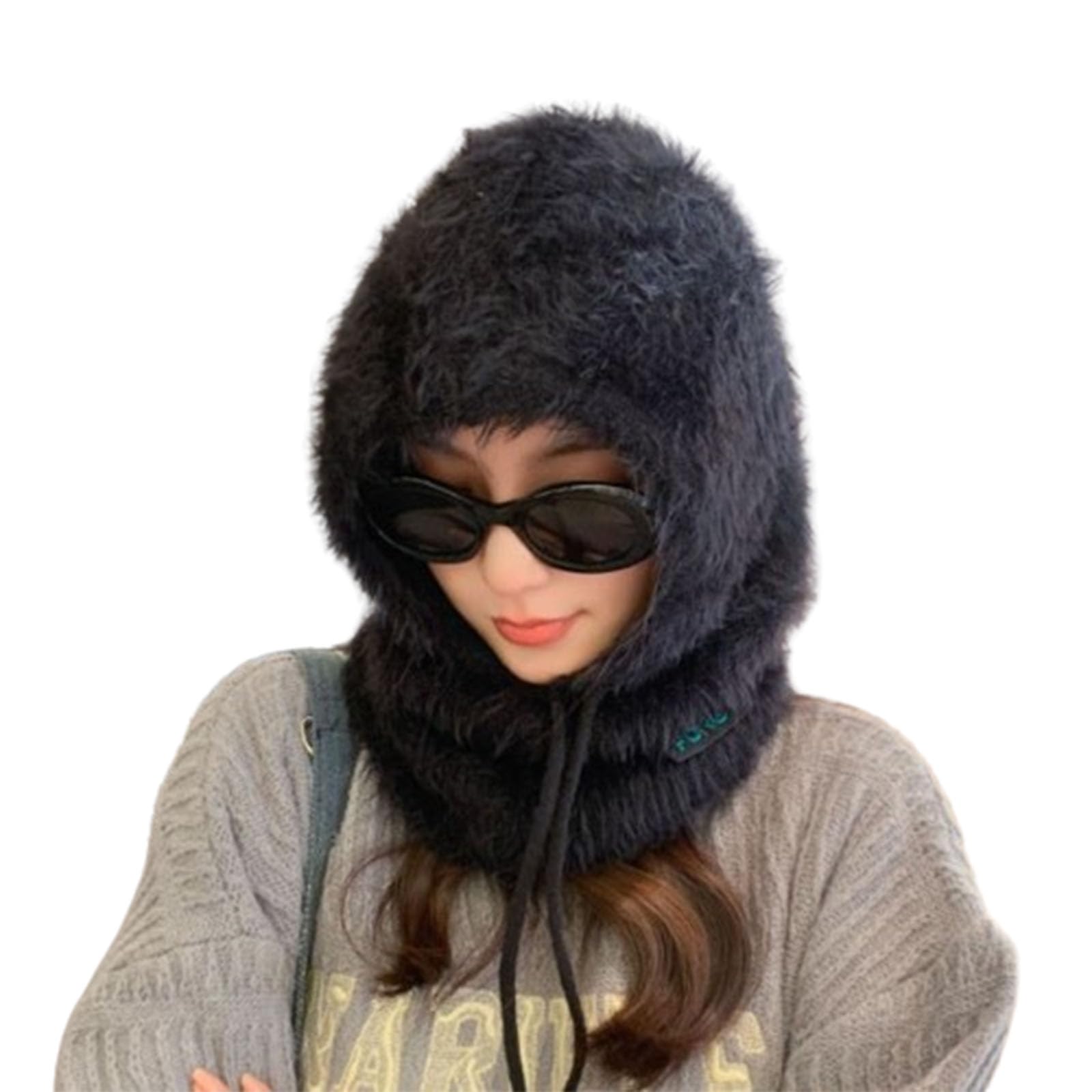 Cappelli Invernali Freddi e Antivento, Passamontagna, Berretti Lavorati a Maglia, Caldi Cappelli per Le Orecchie (Beige A)
