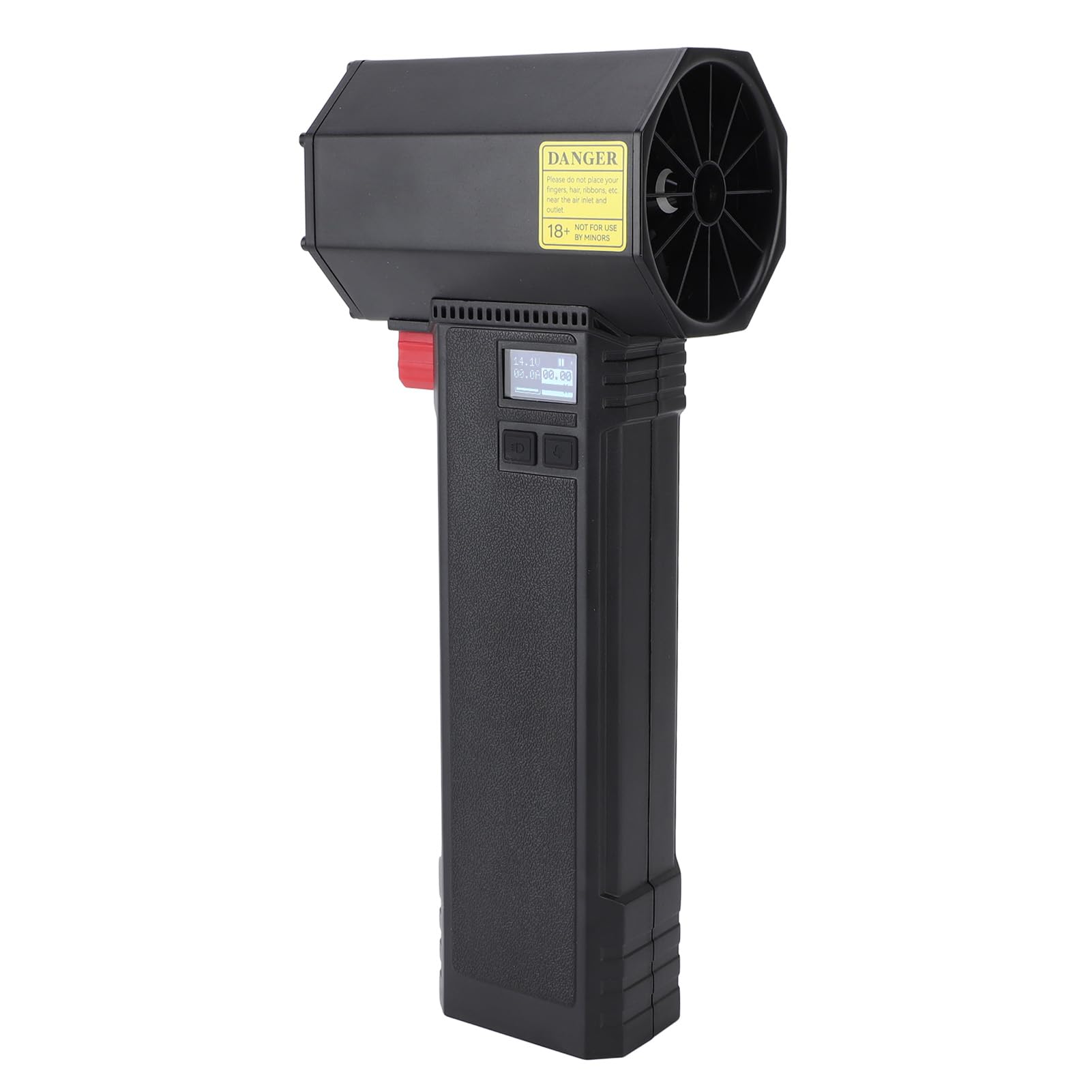Jet Dry Blower Dépoussiéreur d'air électrique - Souffleur d'air comprimé portatif à grande vitesse pour voitures, ordinateurs, claviers, prise UE portable