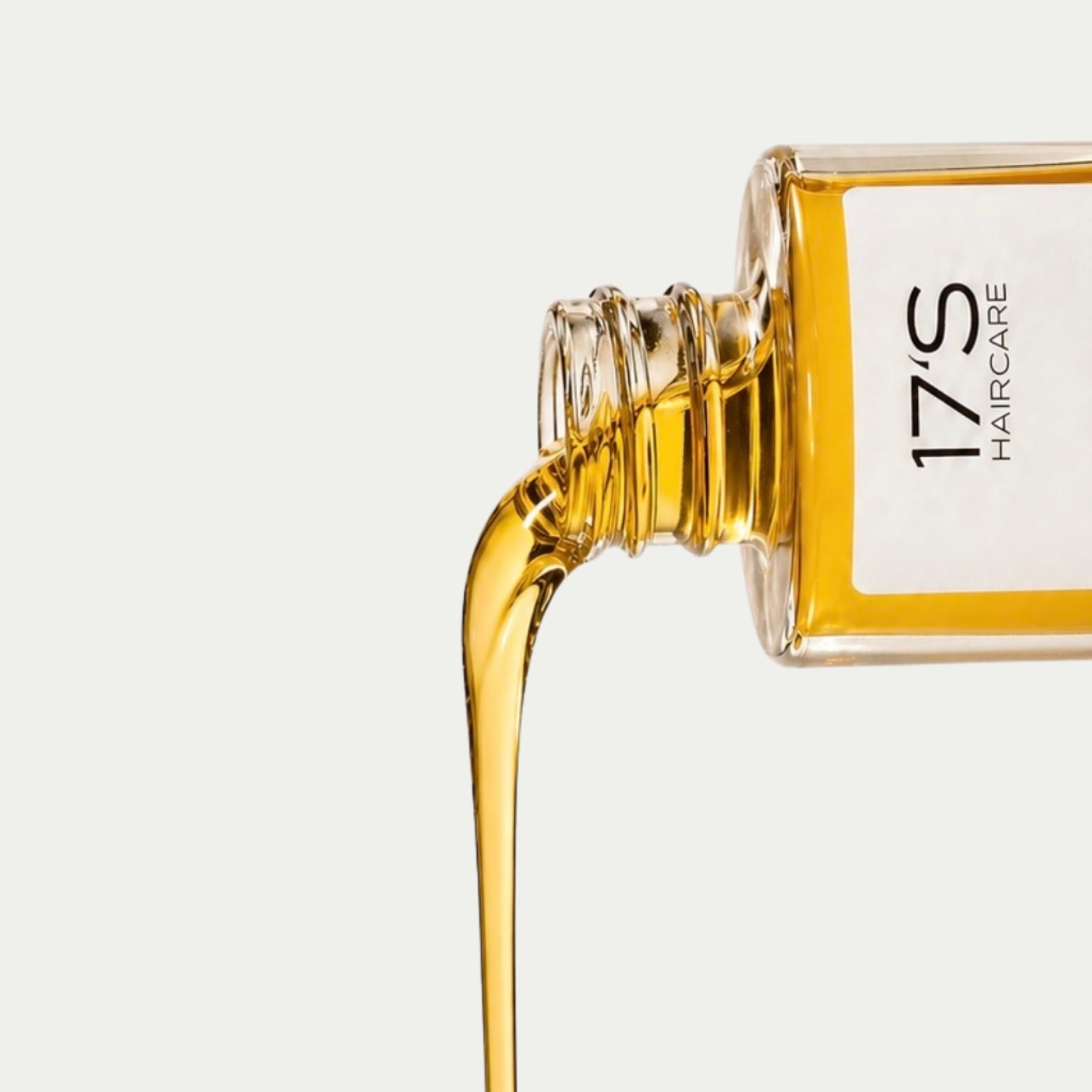 17's HAIRCARE Liquid Hair & Scalp Gold Haaröl & Kopfhautpflege, 50ml | Unterstützt Gesunden Haarwuchs, Glanz, Scalp Oiling, Vegan