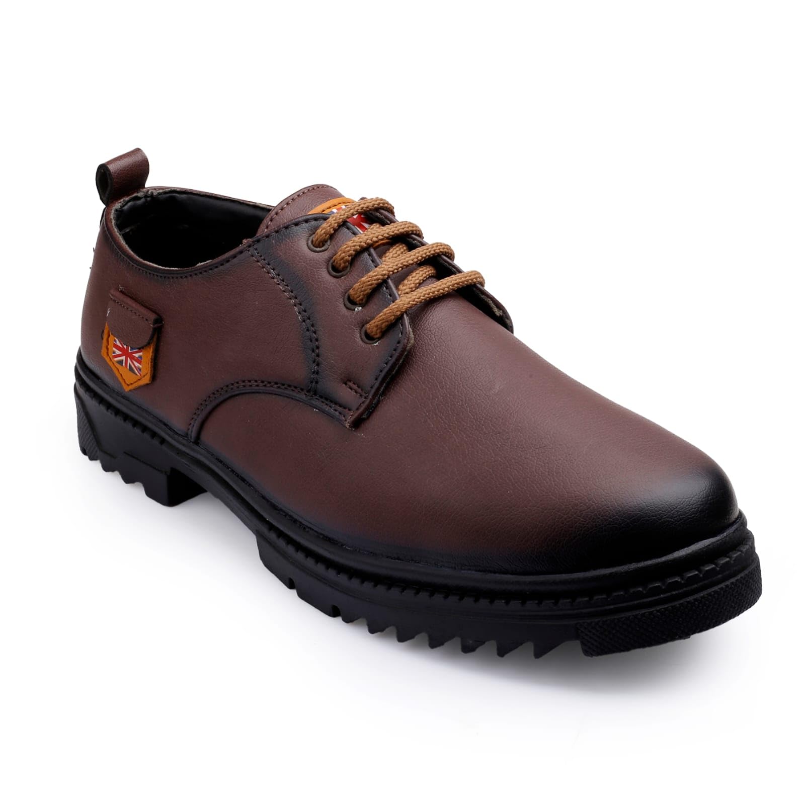 wakins Men's Formal Classic Derby Lace-Up Formal Shoes for Office, Party,Wedding Lightweight & Comfortable Shoes-picture-54