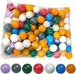 50 Bolas Bolinhas De Ping Pong Pacote Artesanato Básica
