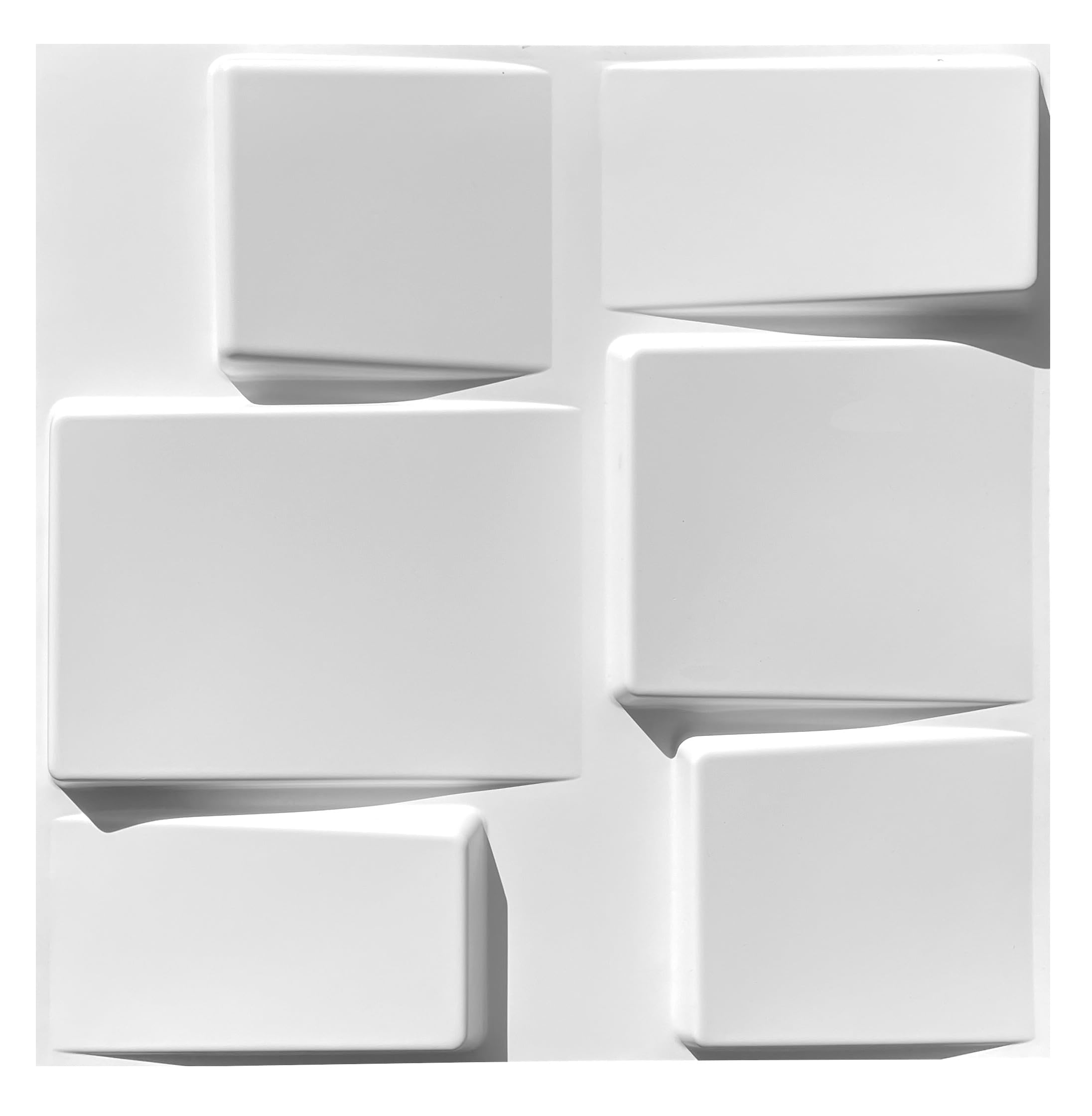 Paneles 3D plástico PVC 5m²-20PCS Paneles de pared Sala de juego Techo de pared Óptica 3D Diamante 3D PVC — view 46