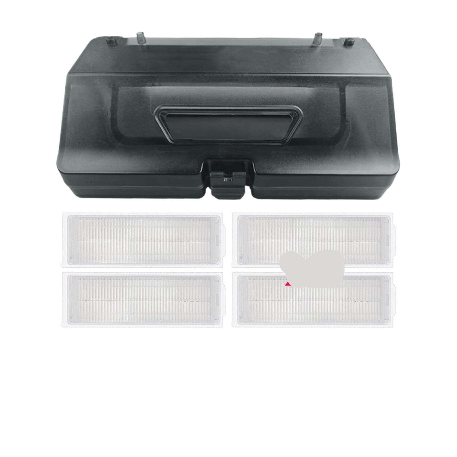 HIZON 2 in 1 Water Tank Dust Box Fit，Compatible For XiaoMi，Mop 2S, Mop Pro STYJ02YM, S10, S12, 3C, V2, V3 ，Parts Accessory(SET2)