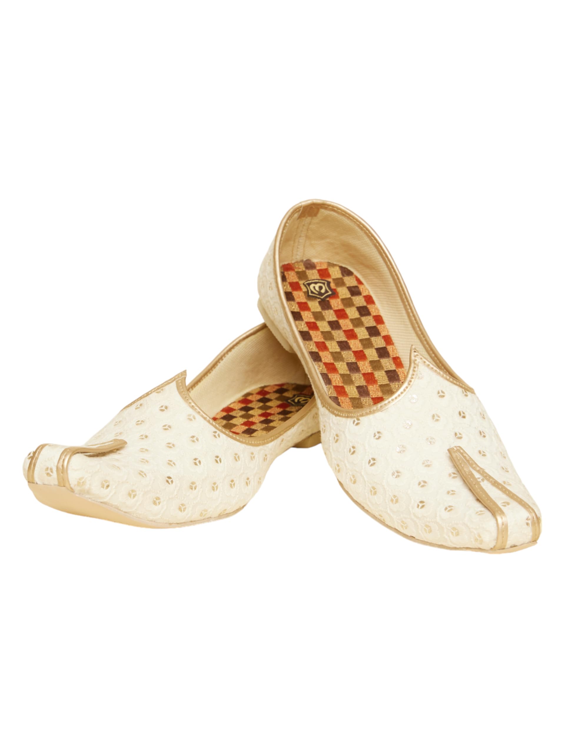 Manyavar Cream Self Texture Juti|Mens Ethnic Jutti | Juttis and Mojaris (B0CY7RYRZD) Amazon Price History, Amazon Price Tracker