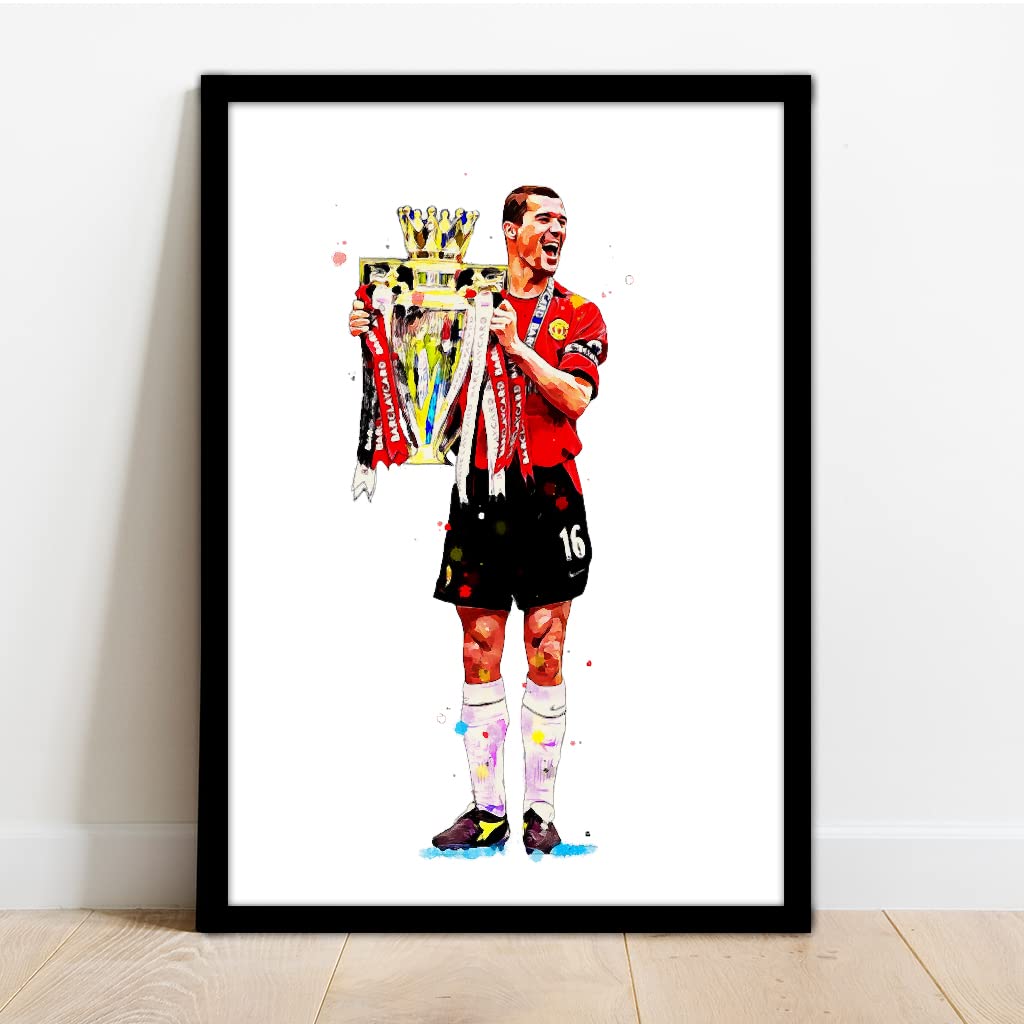 Manchester UTD - Man UTD Roy Keane Framed Art Print