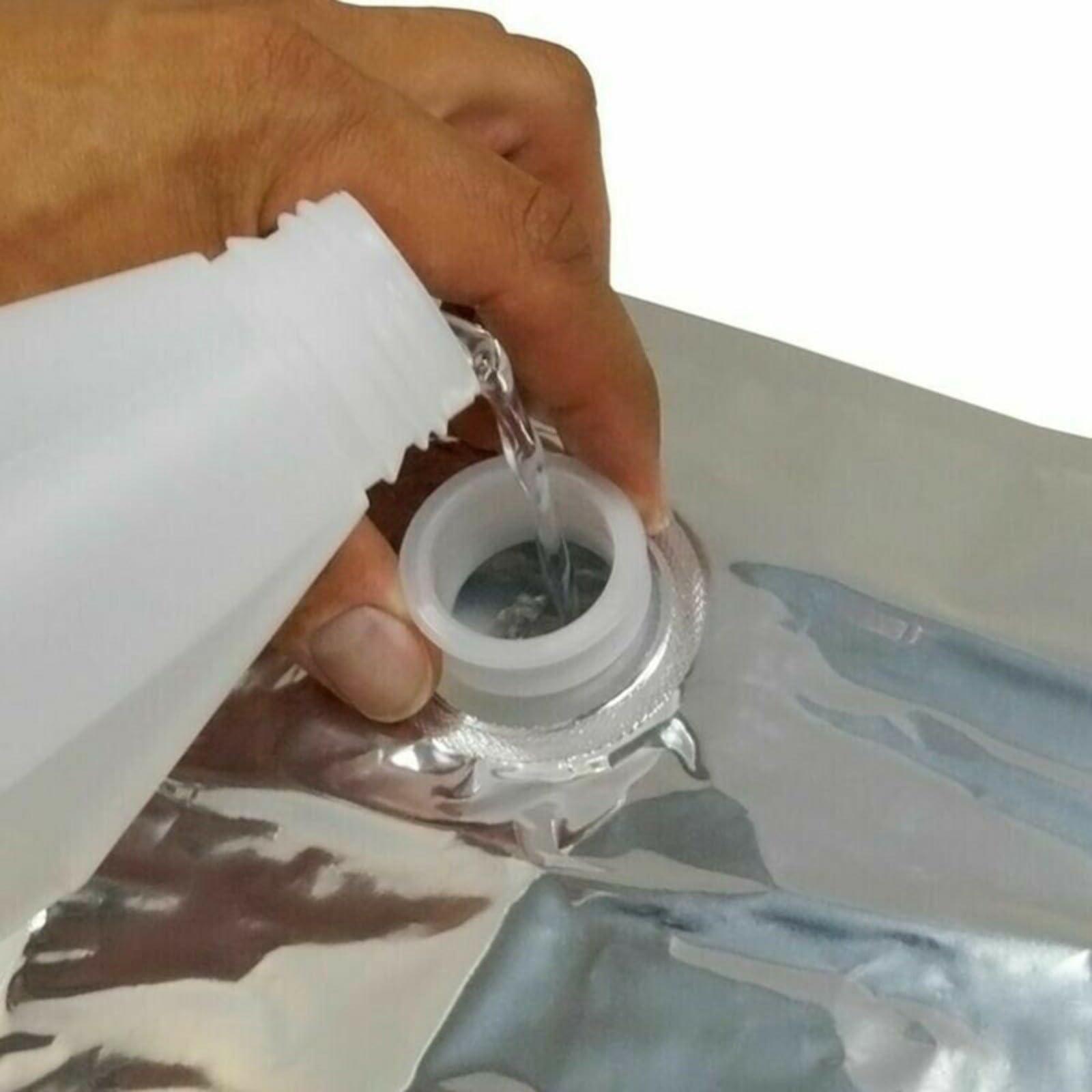 Sacchetti di ricambio per dispenser di vino, 25 sacchetti di ricambio per sacchetti in scatola, dispenser per vino, 5 litri per feste e concerti