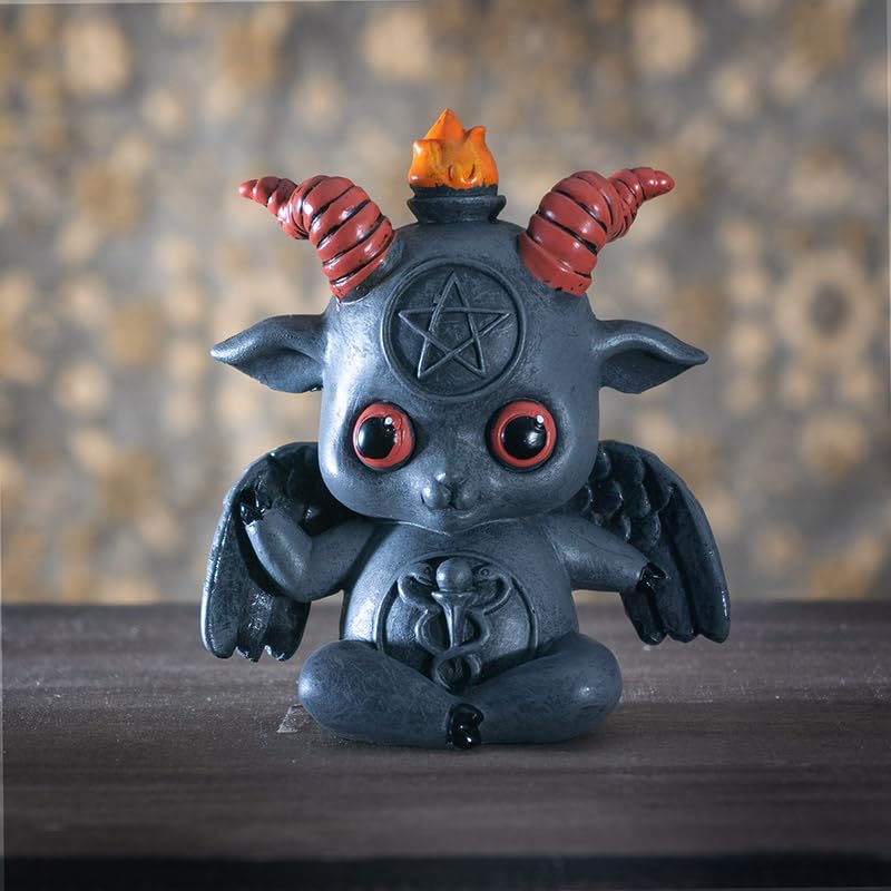 Amazon.co.jp: Pacific Giftware Baphy 瞑想、ブラックとオレンジ、高