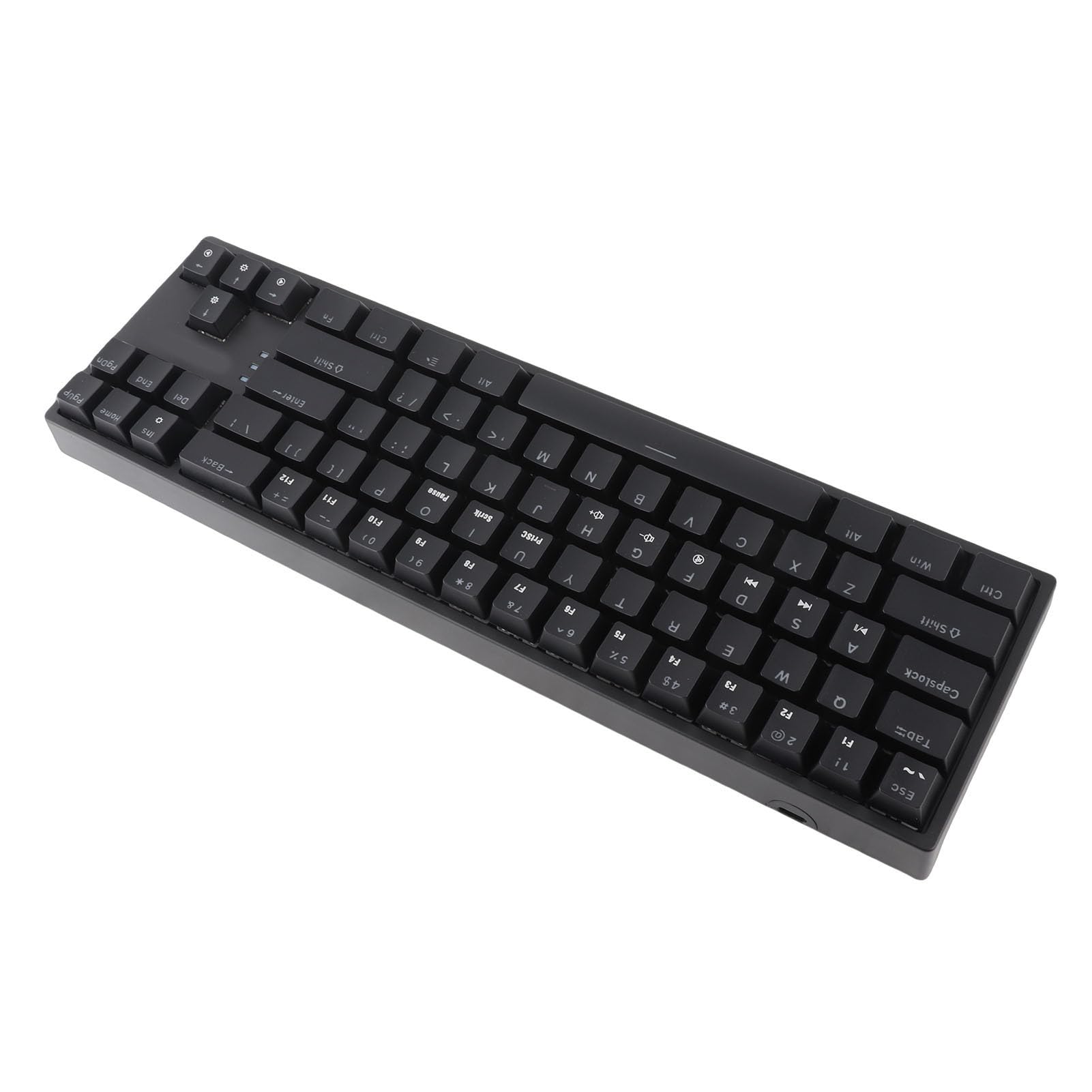 Aramox Tastiera Meccanica 71 Tasti, Interruttori Blu, RGB Type C (BLACK)